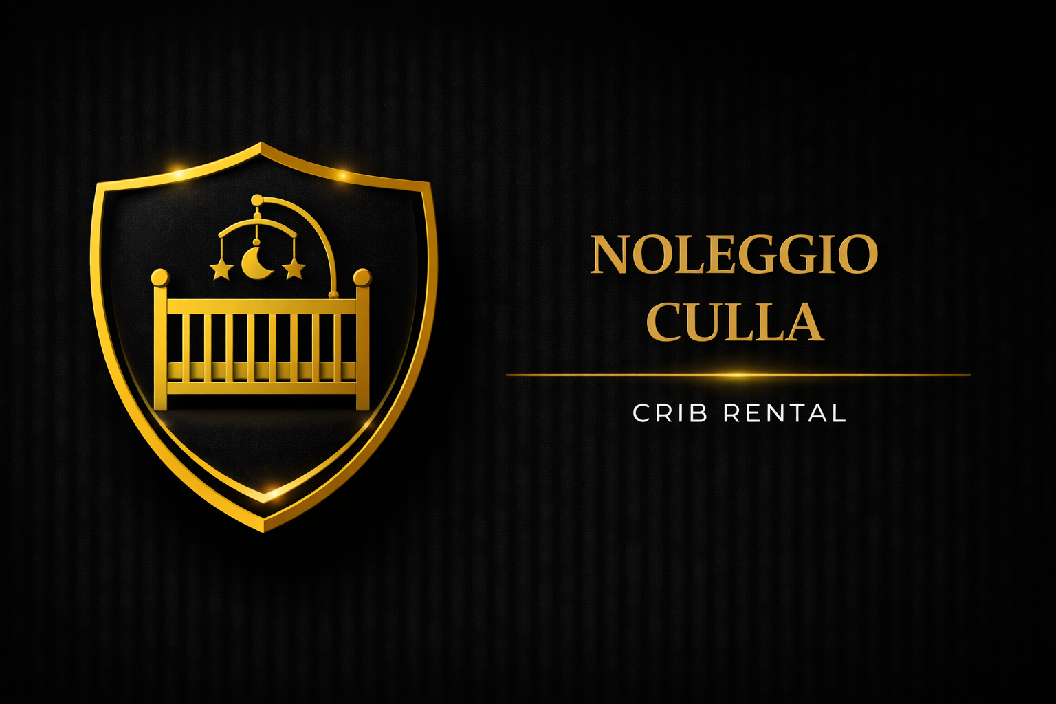 Noleggio Culla o Branda / Crib or Camp Bed Rental